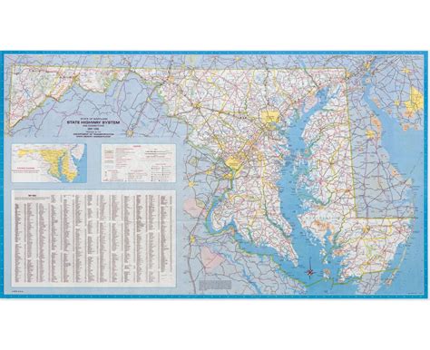 Maps Of Maryland Collection Of Maps Of Maryland State Usa Maps Of