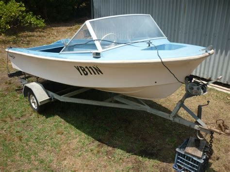 Savage Avalon Metre Ft Fibreglass Runabout Boat With Trailer For Sale From Australia