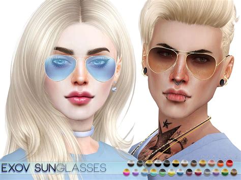 Lana Cc Finds Pralinesims Aviator Sunglasses In 25 Colors Sims