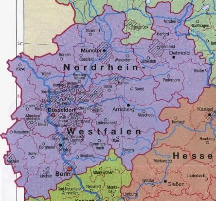 Geobasisdaten und karten © geobasis.nrw. nordrhein westfalen karte deutschland #deutschland #karte ...