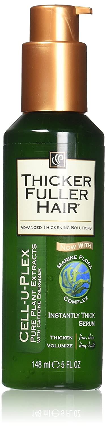 Thicker Fuller Hair Serum 5oz Instantly Thick Cell U Plex 2 Pack