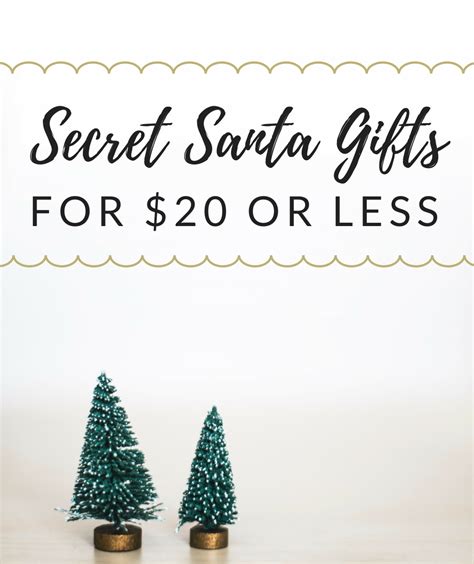 Get top gifts for $20 at target™ today. Unisex Secret Santa Gift Ideas for Under $20 - Holidappy ...