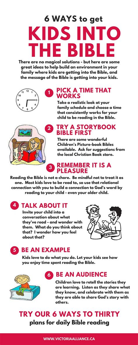 6 Ways To Get Kids Into The Bible Victoria Alliance Church