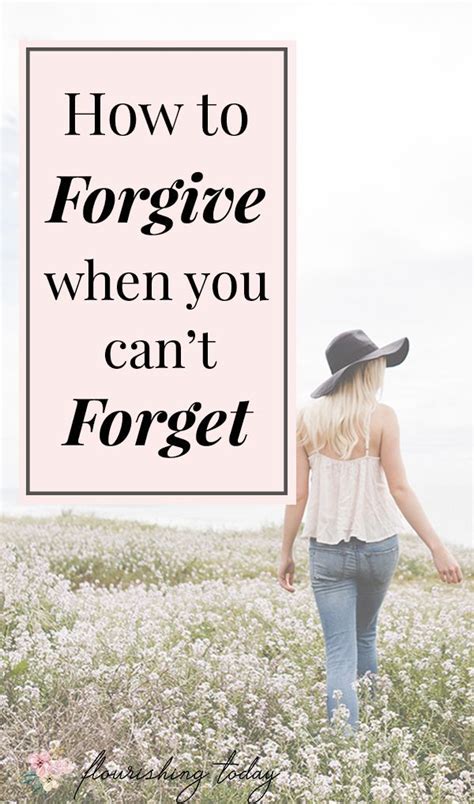 Can You Forgive When You Cant Forget Whether You Need To Forgive In