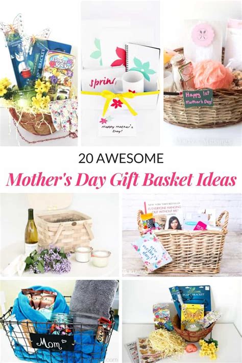 Need an idea for a mother's day gift this year? AWESOME MOTHER'S DAY GIFT BASKET IDEAS | Mommy Moment