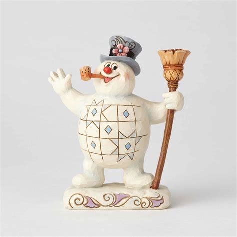 Frosty The Snowman By Jim Shore 6001578 Frosty With Broom 2018