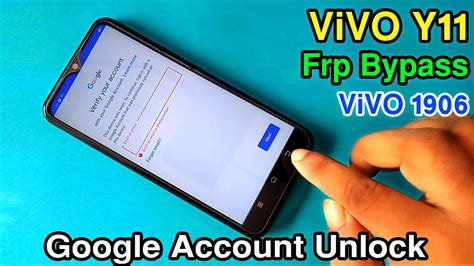 ViVO Y11 FRP Unlock ViVO 1906 Google Account Bypass Reset Google