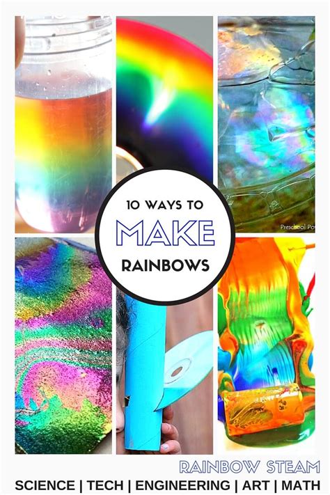 Making Rainbows Stem Activities And Projects For Kids Spring Science