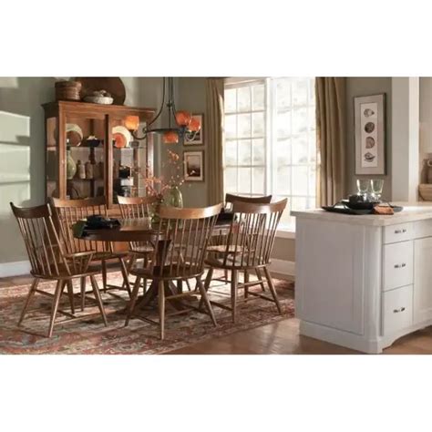 63 054t Kincaid Furniture Cherry Park Round Dining Table
