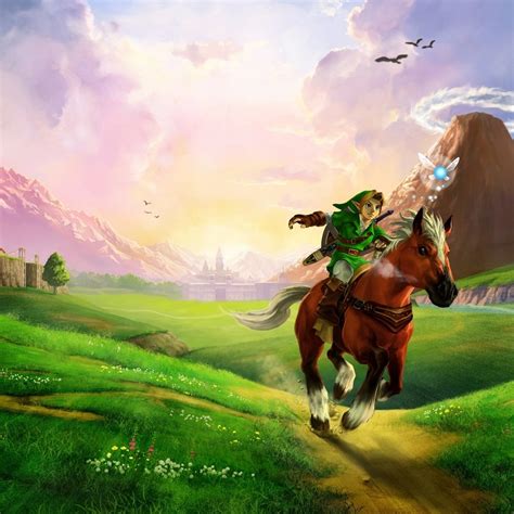 1080x1080 The Legend Of Zelda Horse Plain 1080x1080 Resolution