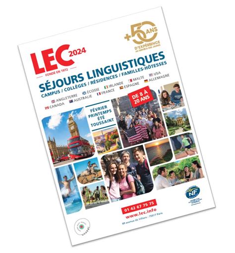 Demande De Brochure Séjours Linguistiques