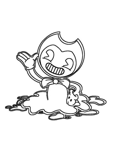 Bendy Head Coloring Page My Xxx Hot Girl