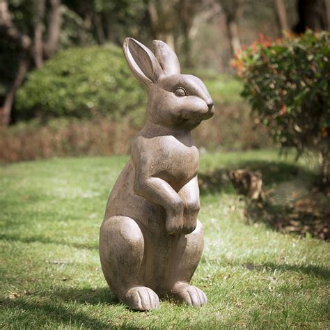 August Grove® Mgo Standing Rabbit Statue And Reviews Wayfair