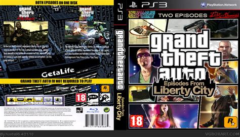 Viewing Full Size Grand Theft Auto Episodes From Liberty City Box Cover