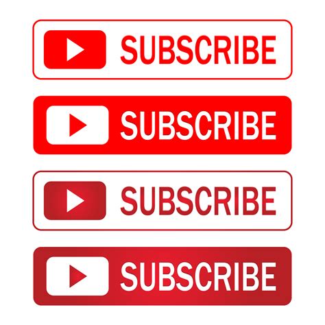 Red And Gray Subscribe Button Png Image Simple Metallic Subscribe
