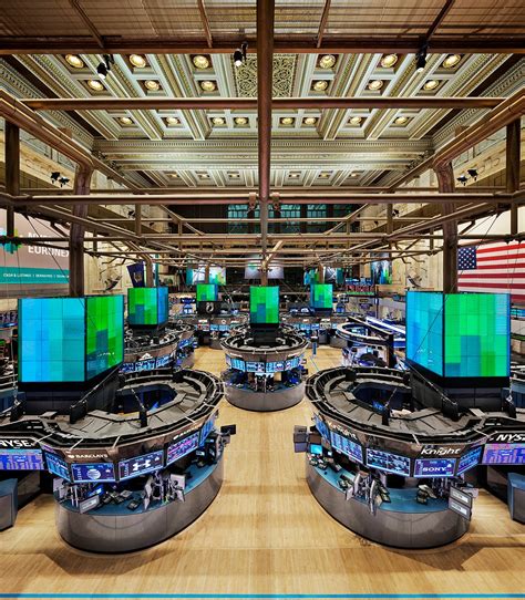 New York Stock Exchange Next Generation Trading Floor Perkins Eastman