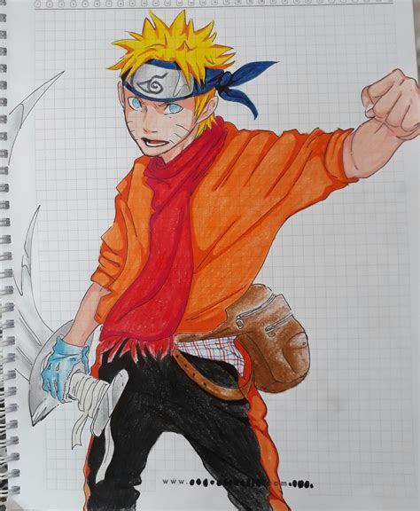 I Finished Naruto Drawing Naruto