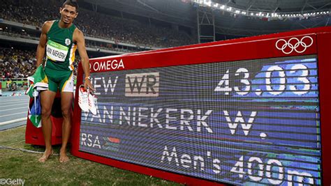 The first world record in the 400 m for men was recognized by the international amateur athletics federation, now known as the international association of athletics federations, in 1912. Rio 2016 round-up: Wayde van Niekerk breaks Michael ...