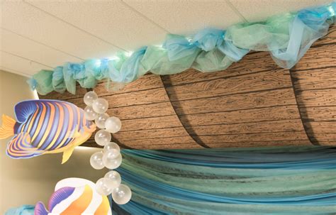 Noahs Ark Decorating Idea For Ocean Commotion Vbs 2016 Ocean Commotion
