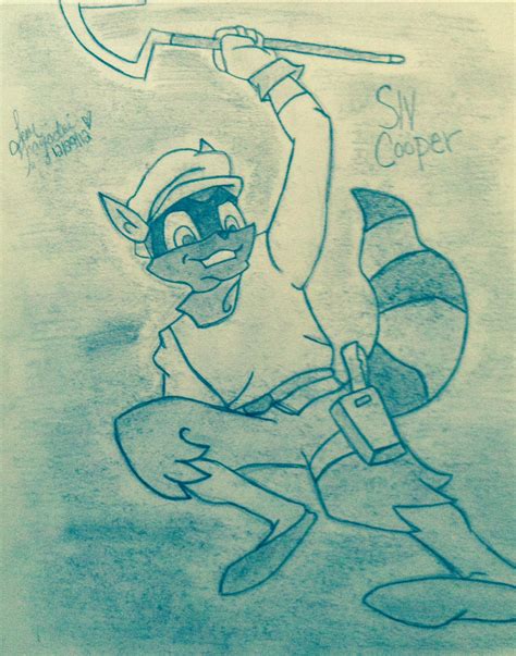 Sly Cooper By Miss Cinccino On Deviantart