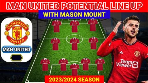 Done Deal Manchester United Potential Line Up With Mason Mount ¦ Epl