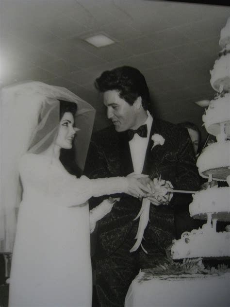 elvis and priscilla presley aladdin 1967 the look on her… flickr
