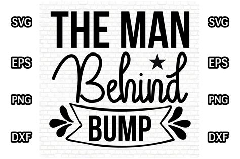 The Man Behind Bump Graphic By Jennifer Art · Creative Fabrica