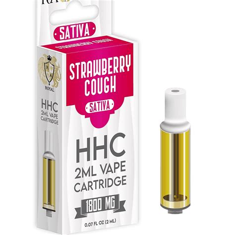 Ra Royal Ra Royal Hhc 2ml Cartridge Strawberry Cough Sativa Leafly