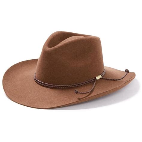 6x Stetson Carson Fur Felt Cowboy Hat Rr Western Wear
