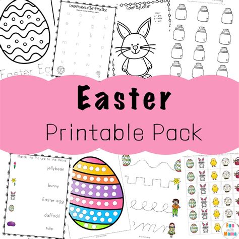 Easter Activities For Toddlers And Preschool Printables