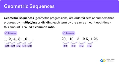Geometric Sequences Gcse Maths Steps And Examples
