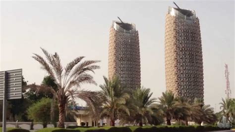 Al Bahar Towers Abu Dhabi Youtube