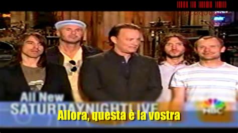 Red Hot Chili Peppers And Tom Hanks Snl Commercial 06052006 Youtube