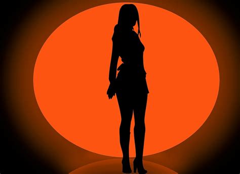 Silueta Mujer Sexy Imagen Gratis En Pixabay