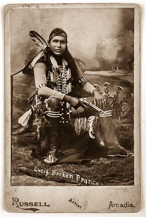 Southern Cheyenne Chief Broken Branch Native American Tribes