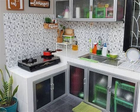 gambar desain dapur sempit cocok  rumah minimalis  rumah