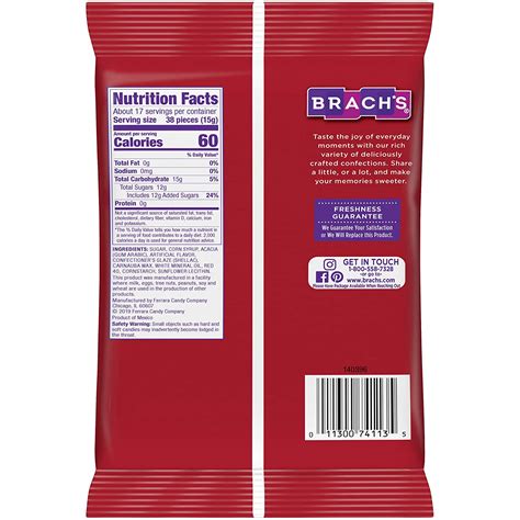 brach s cinnamon imperials candy 9 oz bag pack of 2 bags premium snacks and beverages