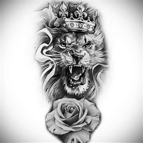 Top 128 Roaring Lion Tattoo With Crown