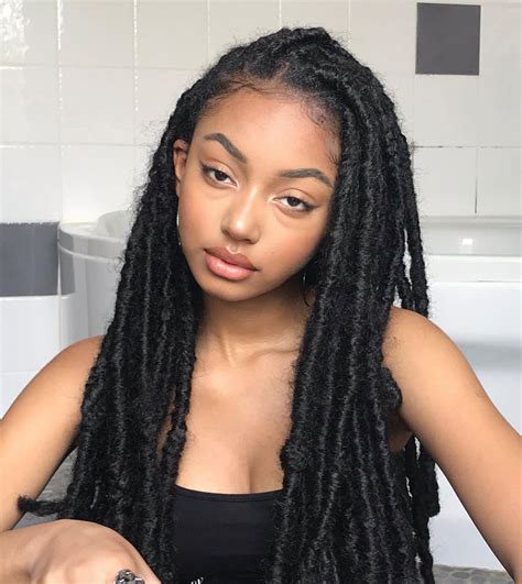 Pin By Nae Nikz On Protective Styles Faux Locs Hairstyles Locs