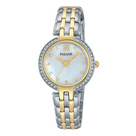 Pulsar Ladies Watch Ph8166x1 White Mother Of Pearl ™