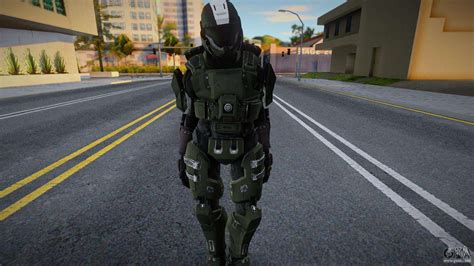 Halo 4 Odst Scdo Armor V1 For Gta San Andreas