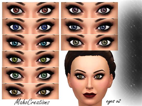 The Sims Resource Realistic Eyes