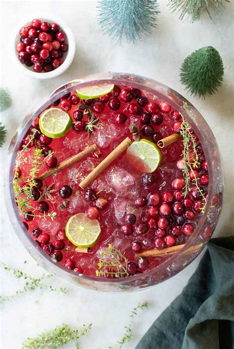Non Alcoholic Christmas Punch Recipe Sugar And Charm
