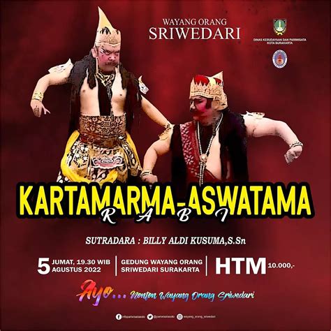 Panggung Wayang Orang Sriwedari Kartamarma Aswatama Atmago