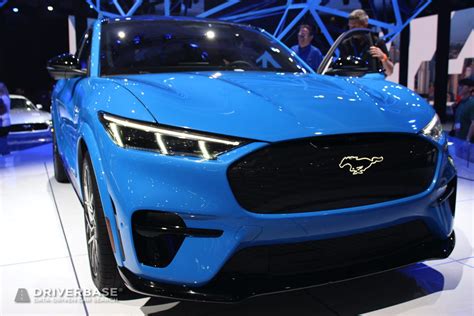 2021 Ford Mustang Mach E Gt Electric Suv At The Los Angeles Auto Show