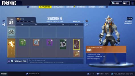 Heres The Awesome Tier 100 Challenge Reward For Fortnites Season 6