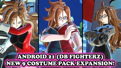 Android 21 Smokin Sexy Style Costumes Expansion Pack 9 Costumes Dragon Ball Xenoverse 2 Mods