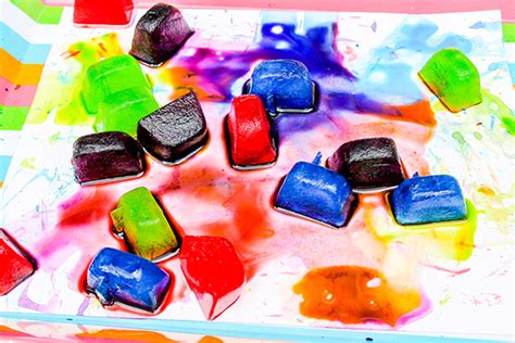 Ice Cube Painting Sensory Activity For Toddlers And Preschoolers