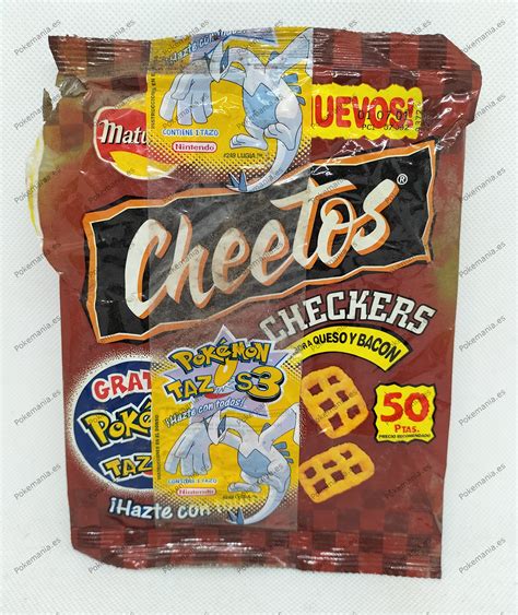 Pokemania Envoltorio De Cheetos Checkers Tazos 3