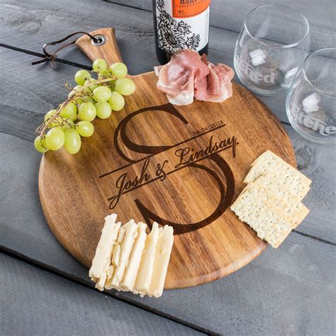 Personalized Charcuterie Board Custom Cutting Board Cheese Board